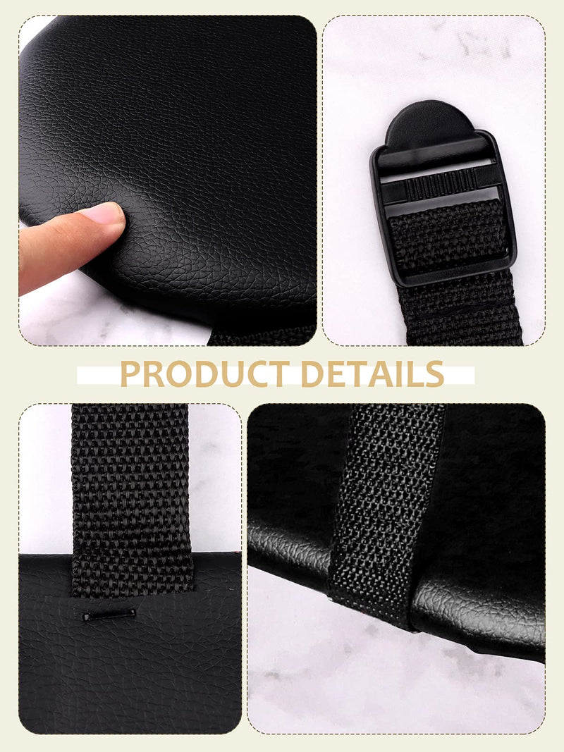 [Australia] - TOROKOM Soft Sponge Hanging Arm Rest for Massage Table, Hanging Arm Rest Sling Board Hanging Arm Rest Shelf Armrest Support for Massage Table SPA Beauty Salon Bed(Black) 