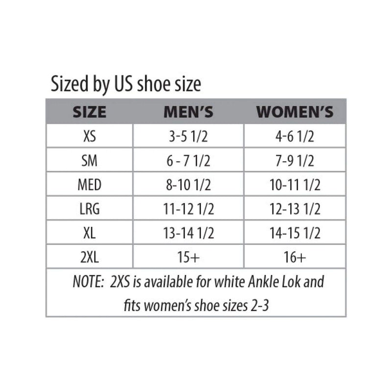 [Australia] - Swede-O Ankle Lok Brace, Knit Tongue, Black, Small 