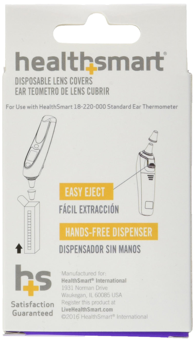 [Australia] - HealthSmart Disposable Lens Covers, Filters for the Standard Digital Ear Thermometer (18-220-000), 45 per Box 45 Count (Pack of 1) 