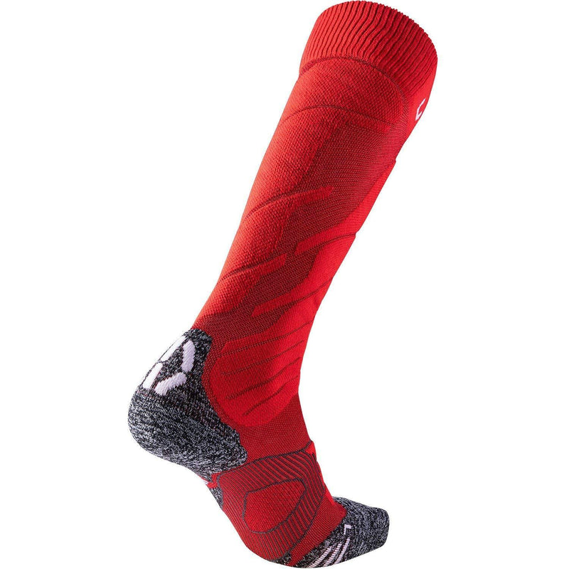 [Australia] - UYN Women's Uyn Ski Magma Lady Socks 41-42 Dark Red/Red 