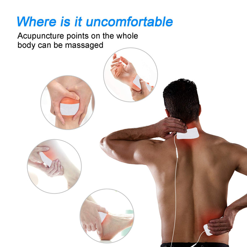 [Australia] - LYINIE TENS Unit Pads 2"x4" 24 pcs TENS Electrodes 