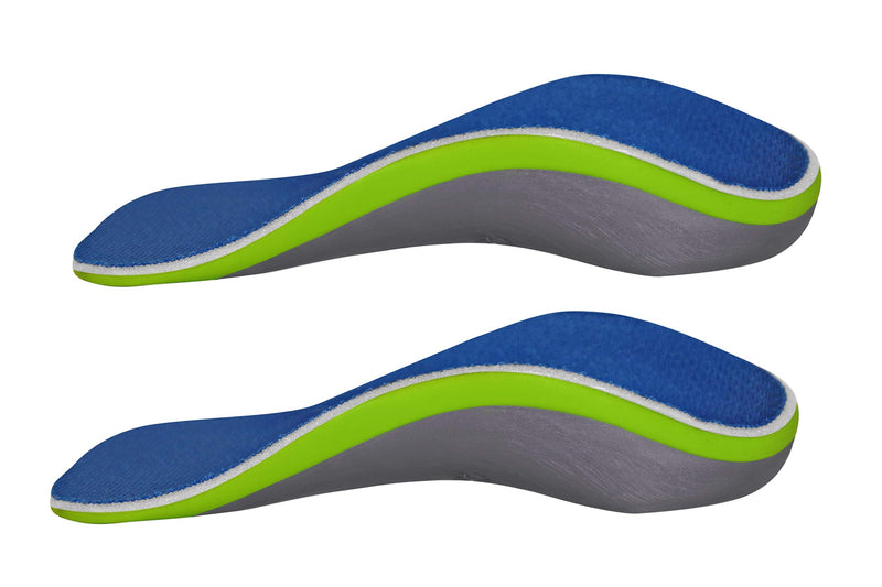 [Australia] - KidSole 3/4 Reinforced High Arch Support Children's Orthotic Insole. Slim Profile & Strong Support with Memory Foam Soft Top. KidSole Arch Alien (US Kids Size 4-7.5) US Kids Size 4-7.5 