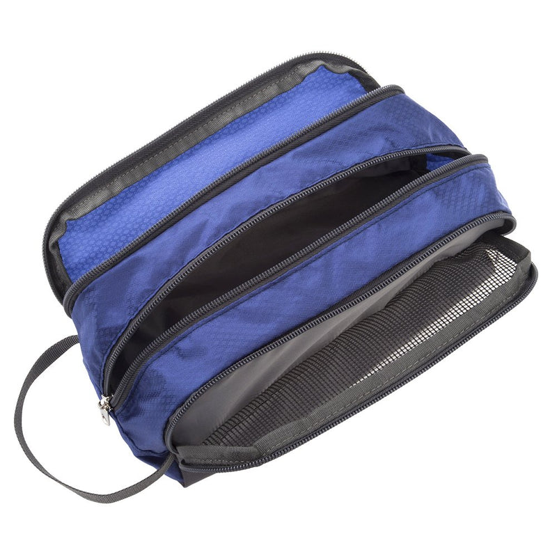 [Australia] - Travel Toiletry Bag Small, Yeiotsy Light Dopp Kit Bag Shaving Bag Toiletry Organizer Blue (Sapphire) Sapphire 