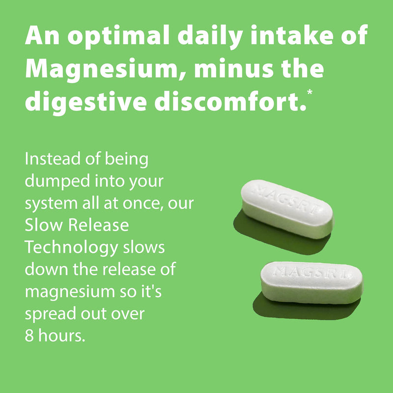 [Australia] - Jigsaw Health MAG SRT Magnesium Supplement (Mag SRT, 240 Count) 240 Count (Pack of 1) 
