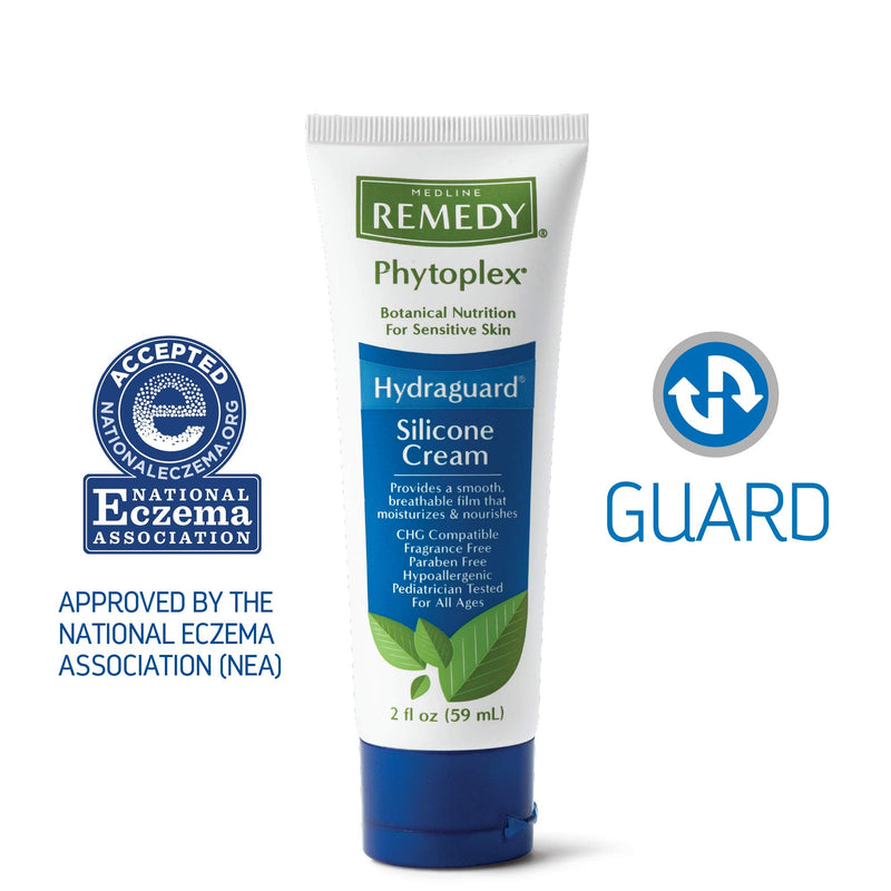 [Australia] - Medline Remedy Phytoplex Hydraguard Silicone Cream, Hypoallergenic, Unscented, 2-oz Tube 