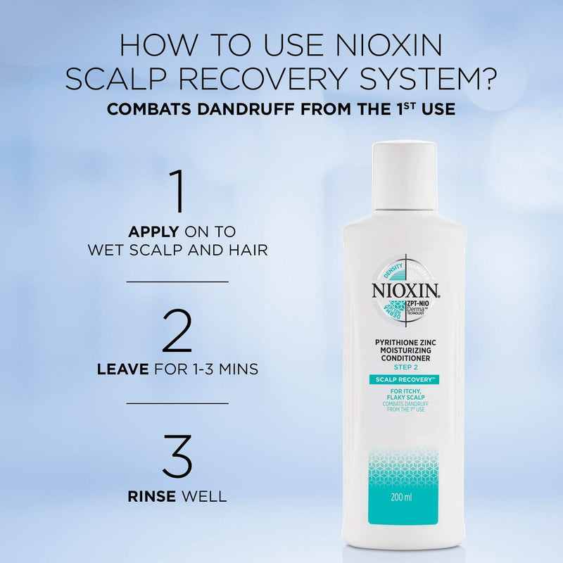[Australia] - Nioxin Anti-Dandruff Scalp Recovery for Itchy, Flaky Scalp Moisturising Conditioner 200 ml 