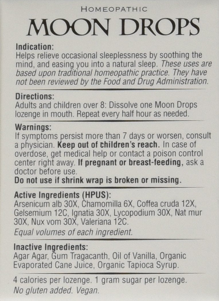 [Australia] - Homeopathic Moon Drops, 30 Count 