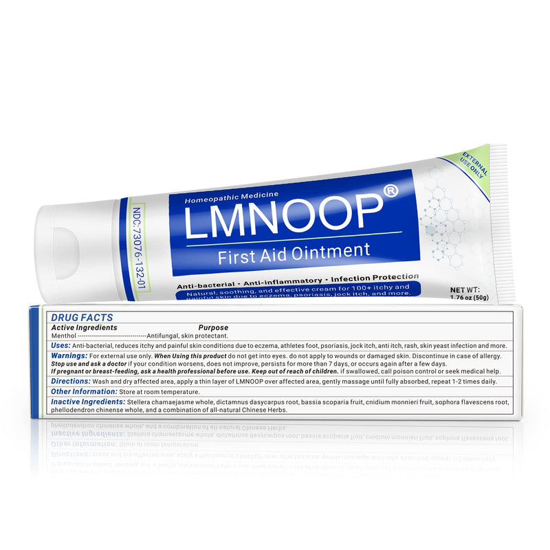 [Australia] - LMNOOP Eczema Cream, Maximum Strength Treatment Ointment for Rash, Psoriasis, Dermatitis, Urticaria, Tinea Pedis, Fungal Infection, Anti-Itch, Relief for Sensitive, Irritated Skin 