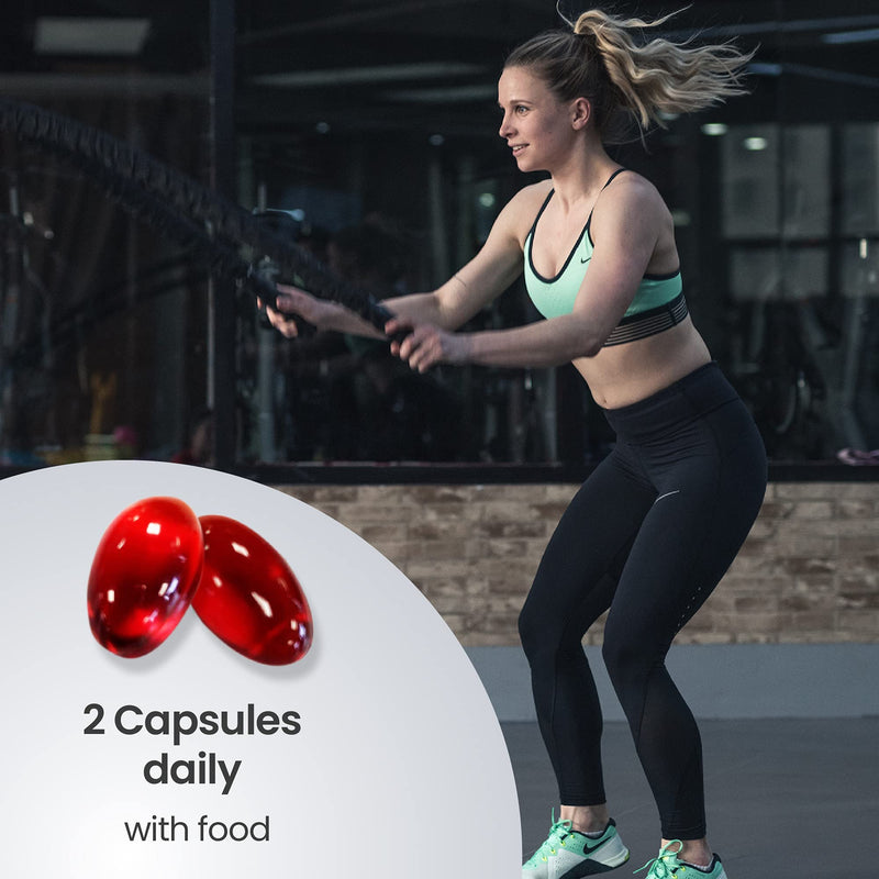 [Australia] - Superior Krill Oil Capsules- Sustainable Omega 3 Source (318mg per Serving) - High Levels of EPA and DHA, 60 Easy to take Soft Capsules (30 Day Supply) – Non-GMO - by Neubria 