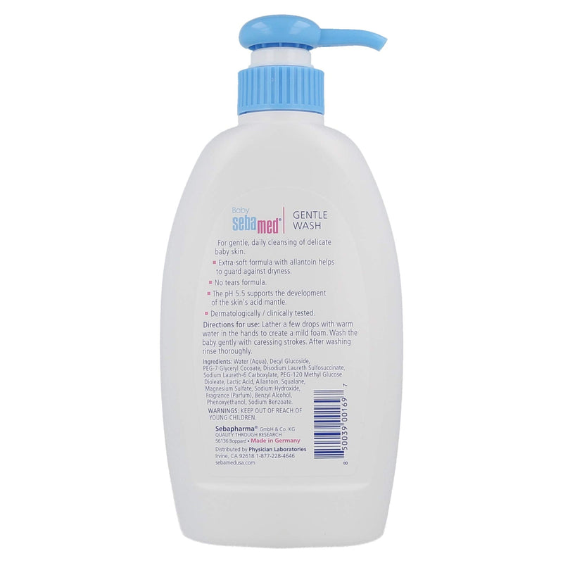 [Australia] - Sebamed Extra Soft Baby Wash with Pump, 13.5 fl oz/400ml 13.53 Fl Oz (Pack of 1) 