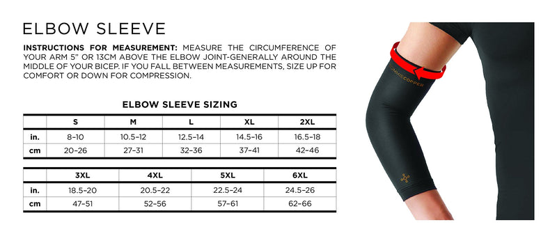 [Australia] - Tommie Copper Women's Recovery Vantage Elbow Sleeve, Black, X-Large 
