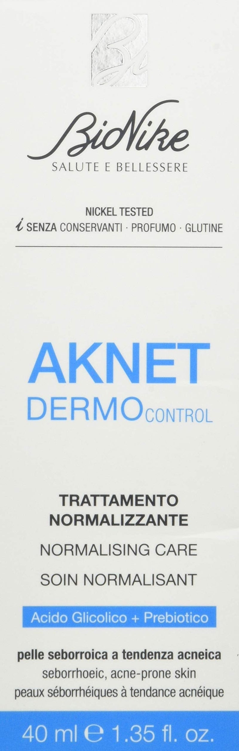 [Australia] - BioNike Aknet Dermocontrol Trattamento Normalizzante Pelle Con Acne 40 ml 