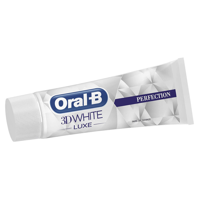 [Australia] - ORAL-B Manual 3DWhite Luxury Perfection Whitening Toothpaste, 75 ml 