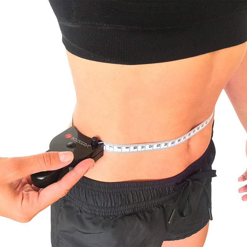 [Australia] - [Body Fat Caliper and Body Measuring Tape] / Skinfold Caliper and Body Tape Measure - Includes Free Software, Video Interpretation, and English Manual - BOZEERA© - The Complete Set. 