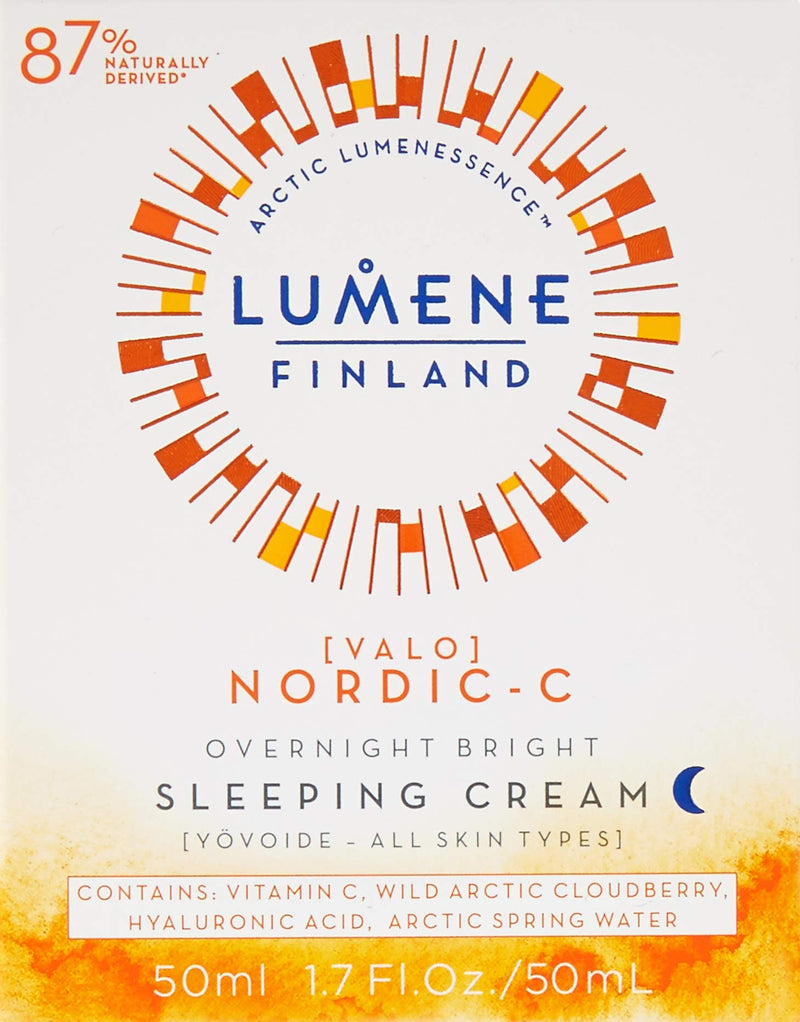 [Australia] - Lumene Nordic-C [Valo] Vitamin C Overnight Bright Sleeping Cream 50ml 