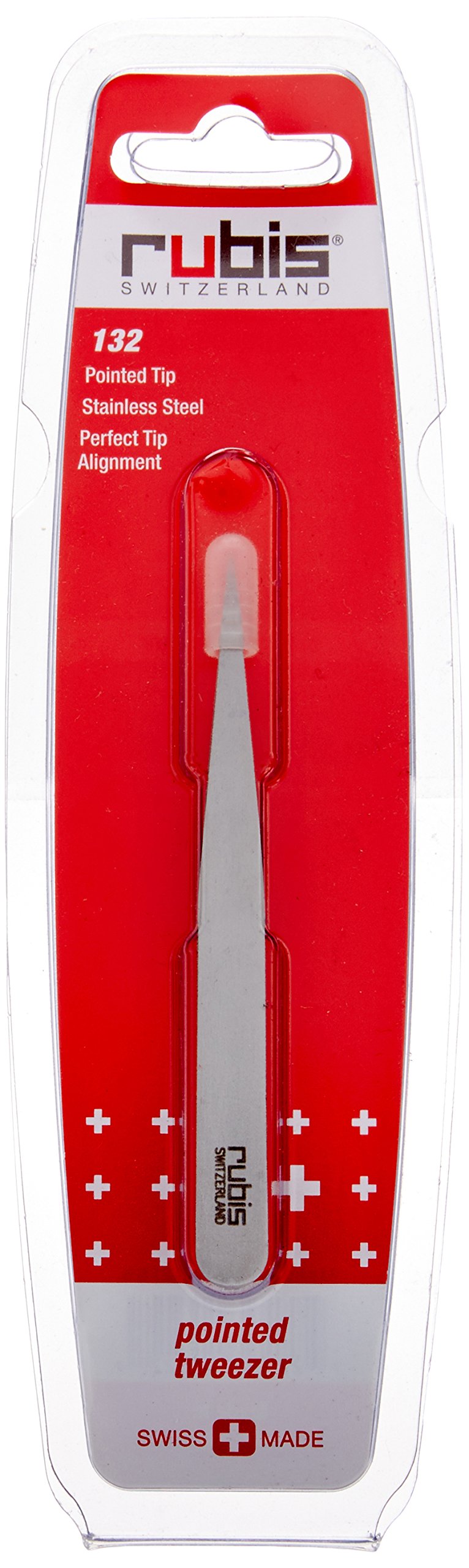 [Australia] - Rubis Switzerland Pointed Tip Tweezer 