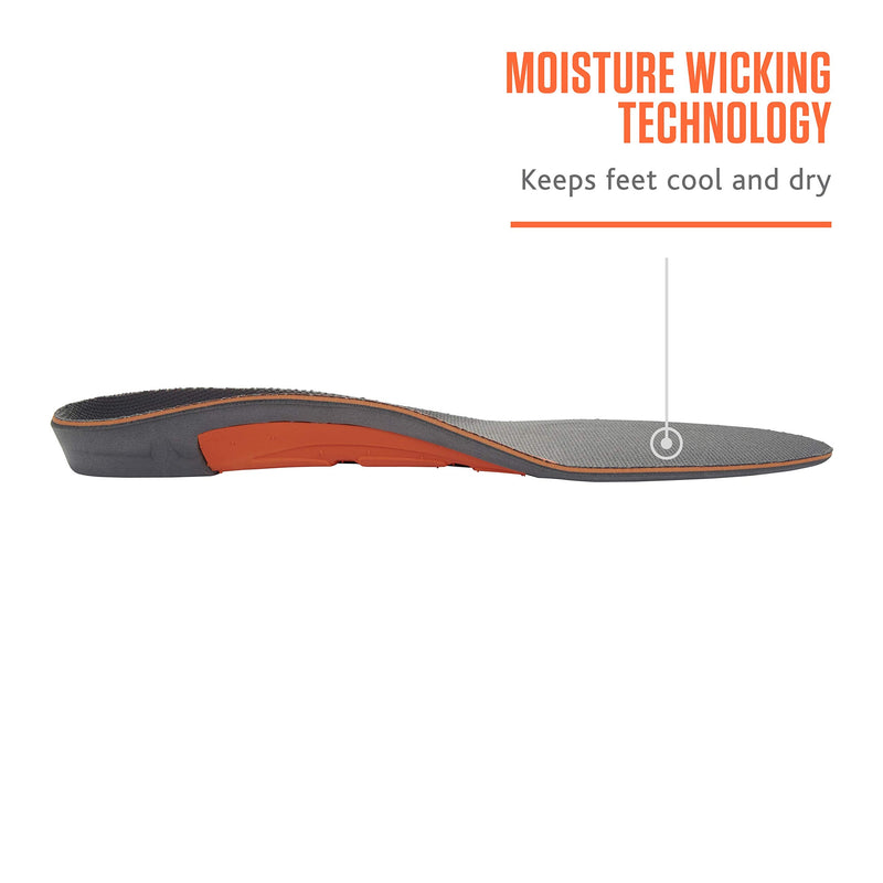 [Australia] - Sof Sole Men's Athletic High Arch Performance Full-Length Insole 11-12.5 