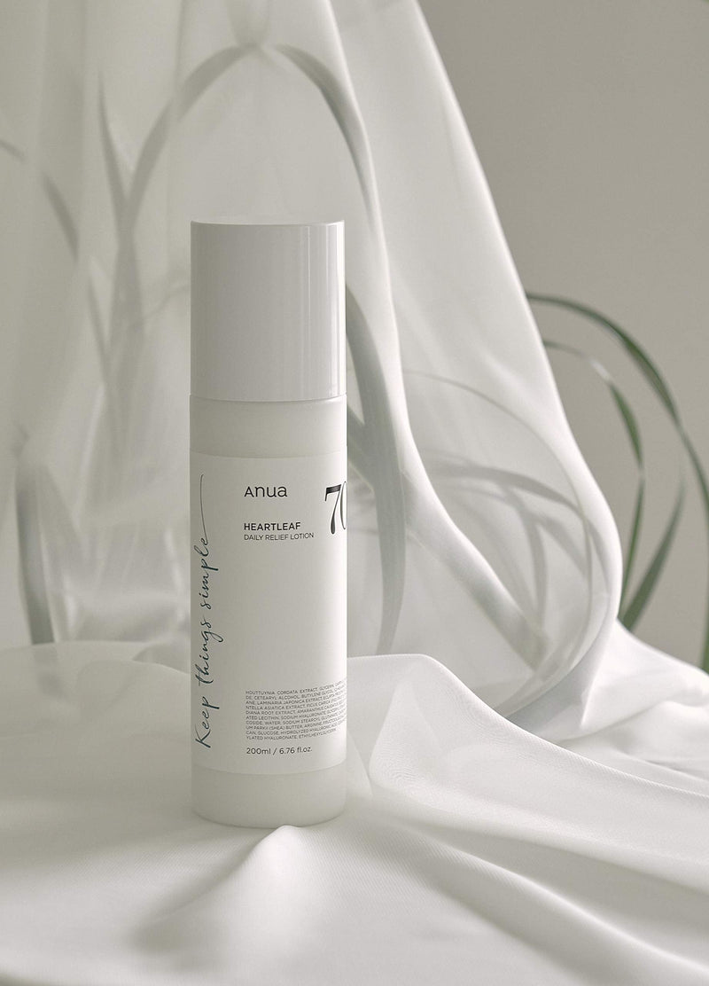 [Australia] - ANUA Heartleaf 70 Daily Relief Lotion 6.76 Ounce, Moisturizing Enhancing Skin Barrier Mild Lotion 
