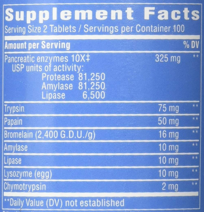 [Australia] - Natures Way, Megazyme, 200 Tablets 200 Count 