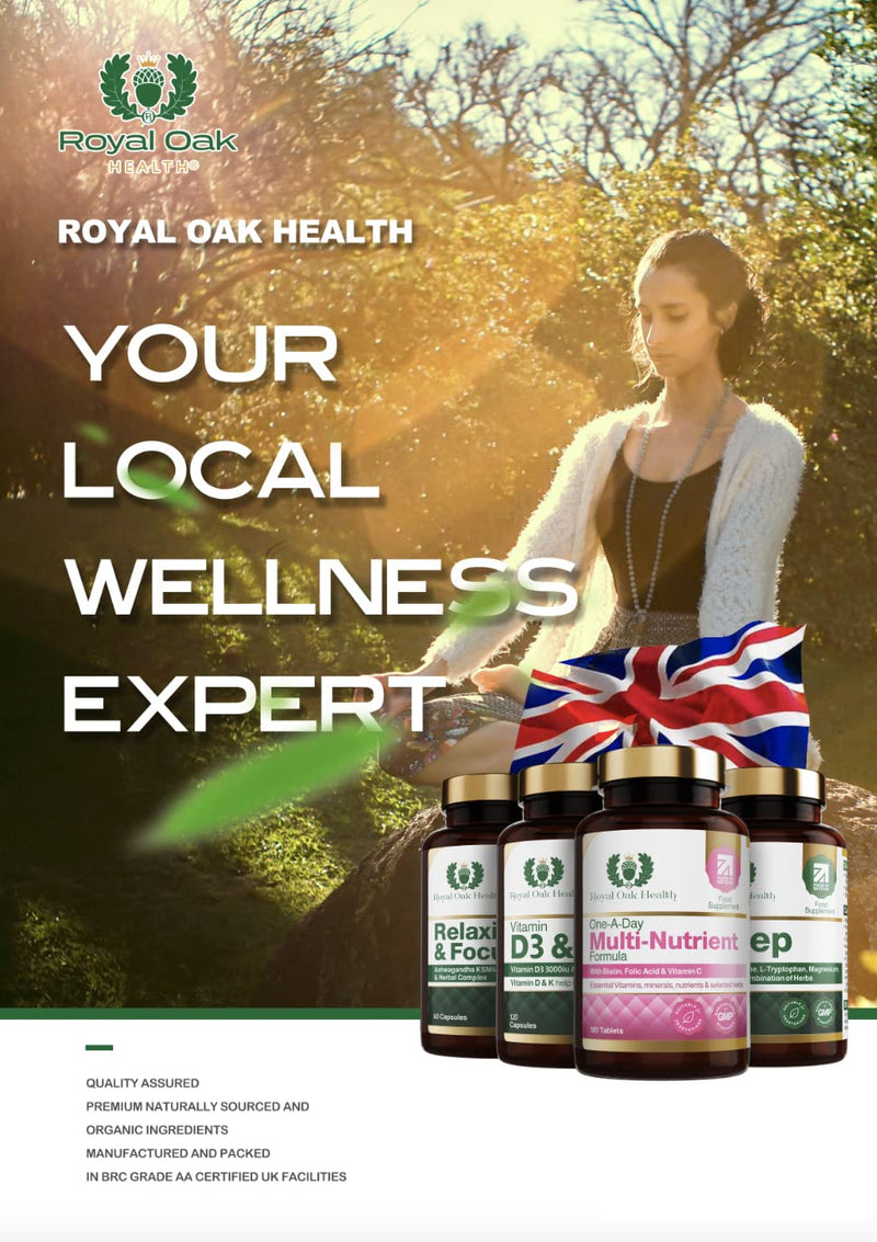 [Australia] - NAC Supplement - nac n-Acetyl-cysteine 600mg with l cysteine - High Bioavailability N Acetyl Cysteine Made in The UK by Royal Oak Health 