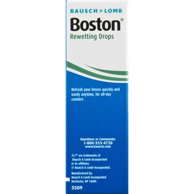 [Australia] - Contact Lens Solution by Boston, Rewetting Solution for Gas Permeable Contact Lenses, 0.33 Fl Oz Contact Lens Solution 