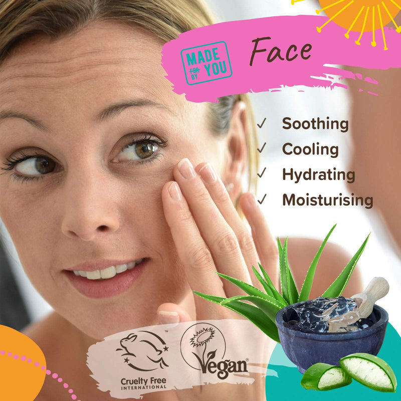 [Australia] - Naissance Aloe Vera Gel (no. 707) 500g - Cruelty Free and Vegan - Cooling, Soothing and Moisturising for All Skin Types 