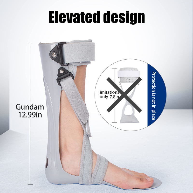 [Australia] - Afo Foot Drop Brace Splint Ankle Foot Orthosis Walking with Shoes or Sleeping for Stroke Hemiplegia（Medium-Left）… Medium-Left 