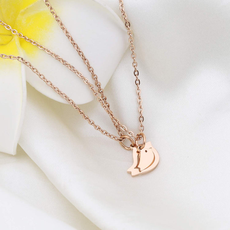 [Australia] - Gzrlyf Mother Daughter Bird Necklace Set Mom and Daughter Necklace Mother’s Day Gifts for Mother&Daughter Aunt&Niece necklace set RG 