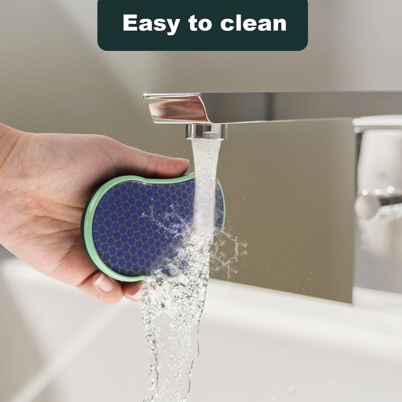 [Australia] - SIRALMNO Upgrade 2-in-1 Nano Glass Callus Remover,Foot Scraper which Used Wet and Dry Callus Removal,Foot Rasp for Hard&Dead Skin Foot Care,Safe & Portable Foot File 