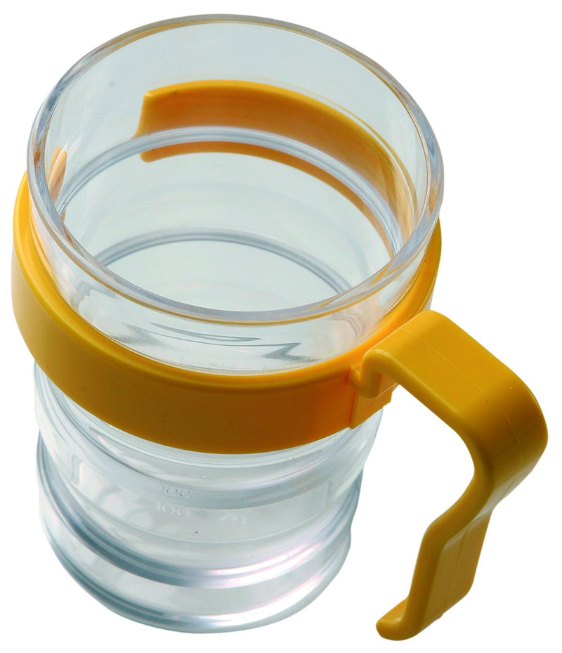 [Australia] - Aidapt Cup Handle for use with Sure Grip Mug and NOVO Cup. Easily Attached to aid Better Control and Helps to Avoid spillage. Dishwasher Safe. 