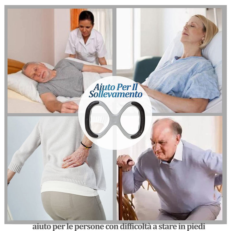 [Australia] - EASACE Lift Aid Stand Assist Standing Aid and Handicap Bar with No-Slip Grip Handles,Portable Mobility Medical Support for The Elderly, Pregnant Women, Obese Patients or Disabilities People 