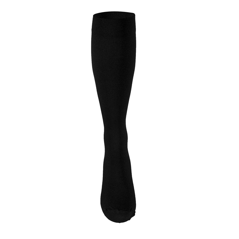 [Australia] - Truform HMNA 9808 Compression Stockings, Regular 15-20 mmHg, Below Knee BK, Men or Women, Closed Toe, Black, 3X-Large 3X-Large (Size F) 