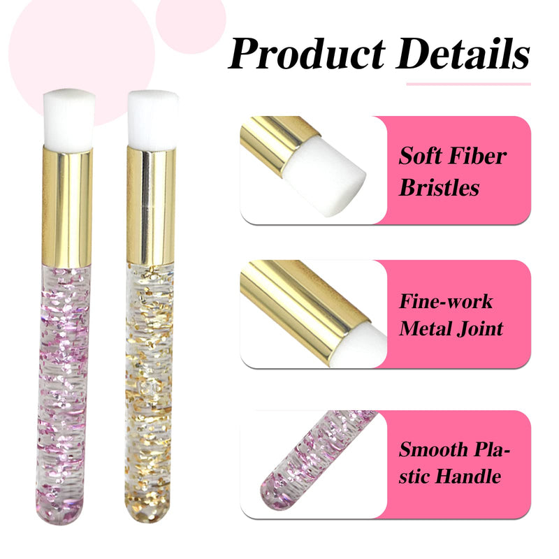 [Australia] - Lash Shampoo Brush Cleansing Brush 20 Pieces Eyelash Cleaning Brush Makeup Brushes Extension Eyelash for Nose Pore Deep Cleaning Brush 