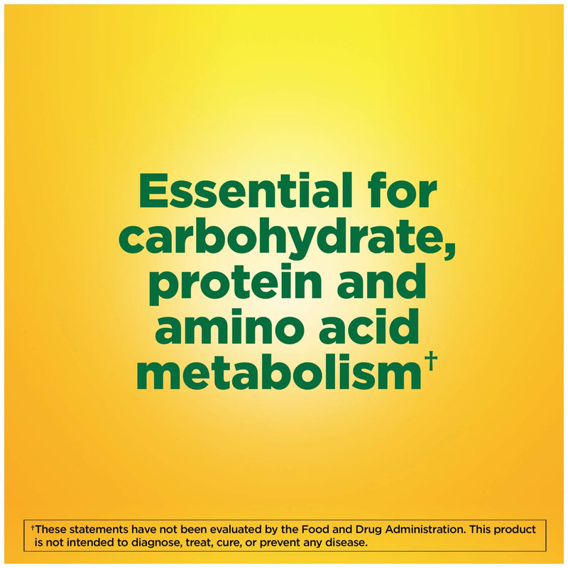 [Australia] - Vitamin B6 100 mg Tablets, 100 Count for Metabolic Health 