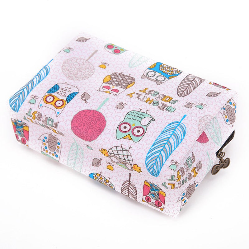 [Australia] - Cute Travel Makeup Pouch Cartoon Printed Toiletry Cosmetic Bag for Girls, Women (Lemon) Lemon 