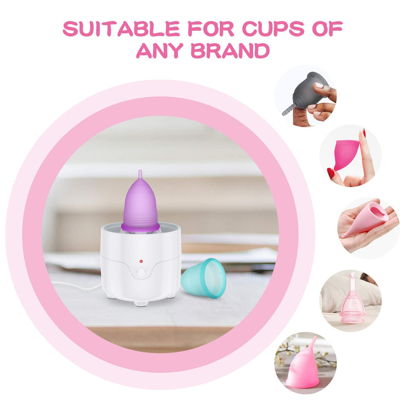 [Australia] - Menstrual Cup Kit and Personal Wand Vibrator 