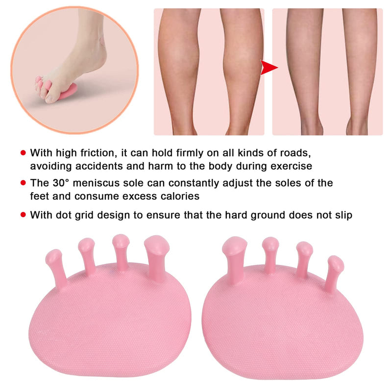 [Australia] - Toe Spreader, Toe Separator Against Bunion, Hammer Toe Foot Pain Silicone Separator Therapeutic Spa Stretch For Toe Spacer Toe Spacers(pink) pink 