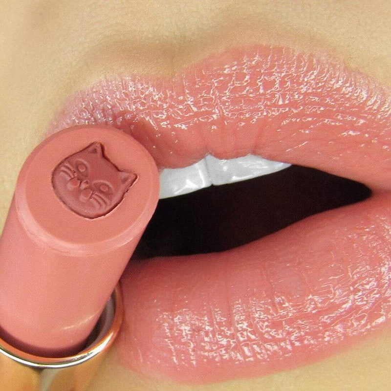 [Australia] - Winky Lux Purrfect Pout Lipstick Makeup, Sheer Lipsticks For Lightweight Glossier Coverage, Plumping Cosmetics Items with Natural Jojoba Oil and Vitamin E for a Lasting Bond, 0.12 Oz, Pawsh 