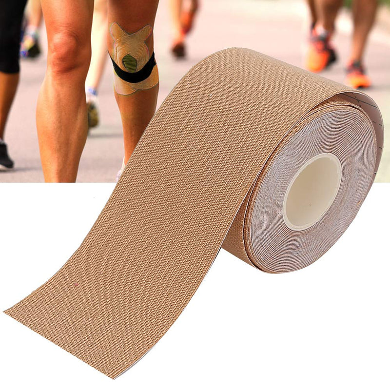[Australia] - Kinesiology Tape, Breathable and Waterproof Latex Free Physio Tape Sports Tape Elastic Kinesiology Therapeutic Athletic Tapes for Muscles Joints, Pain Relief and Injury Recovery(brown) brown 