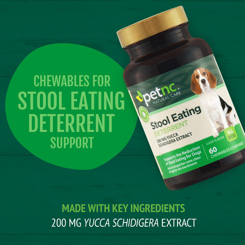 [Australia] - PetNC Natural Care Stool Eating Deterrent Chewables for Dogs, 60 Count 
