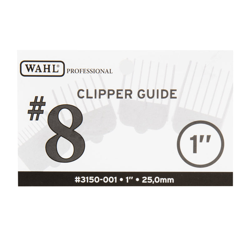 [Australia] - Wahl Professional #8 Guide Comb Attachment - 1" (25.0mm) - 3150-001 – Great for Professional Stylists and Barbers 