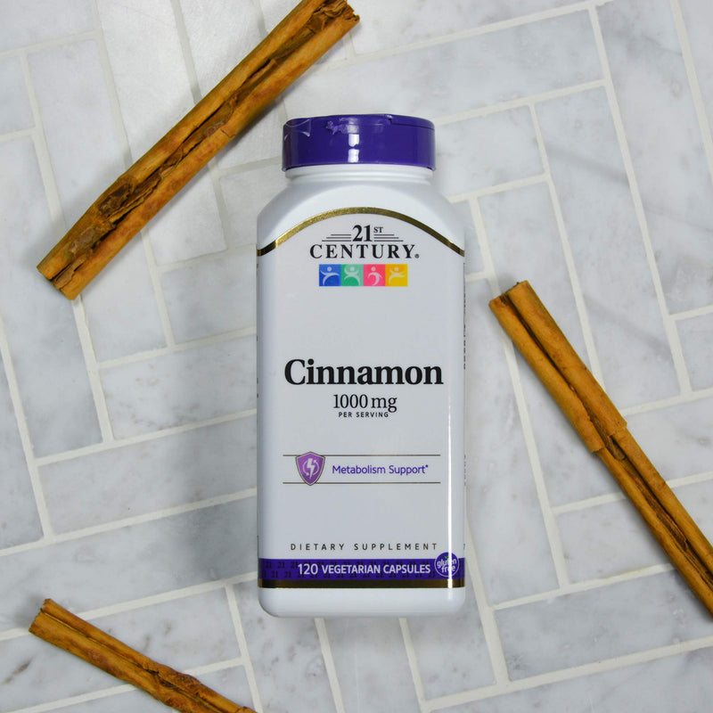 [Australia] - 21st Century Cinnamon, 1000mg, 120 Vegicaps 1 