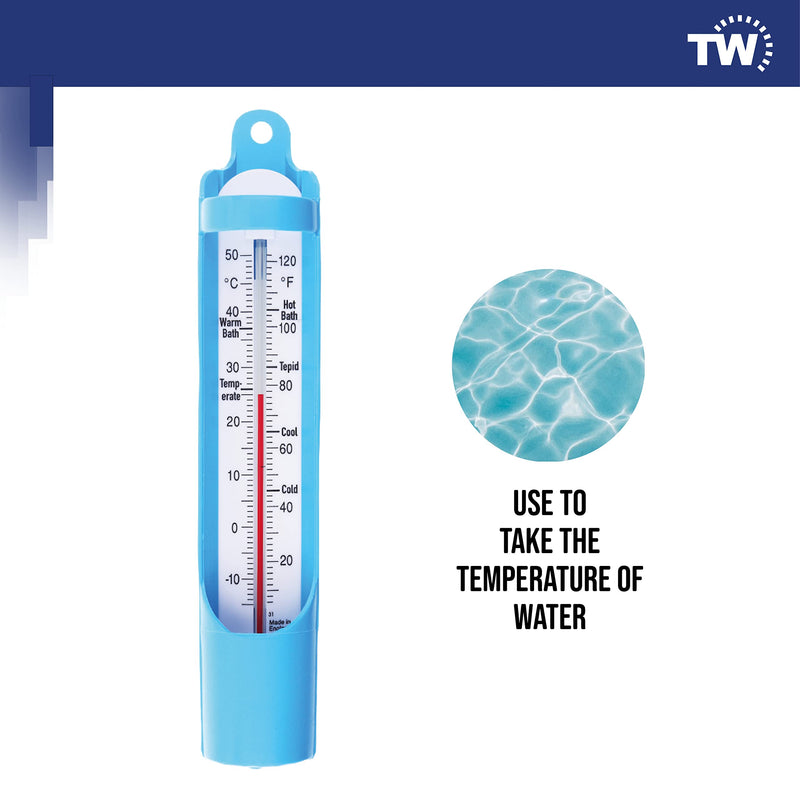 [Australia] - Bath Thermometer 230 mm - Scoop Sampling Water Temperature Thermometer for Baby, Elderly, Kids - Easy to use Water Thermometer to Monitor Bathing Temperature 