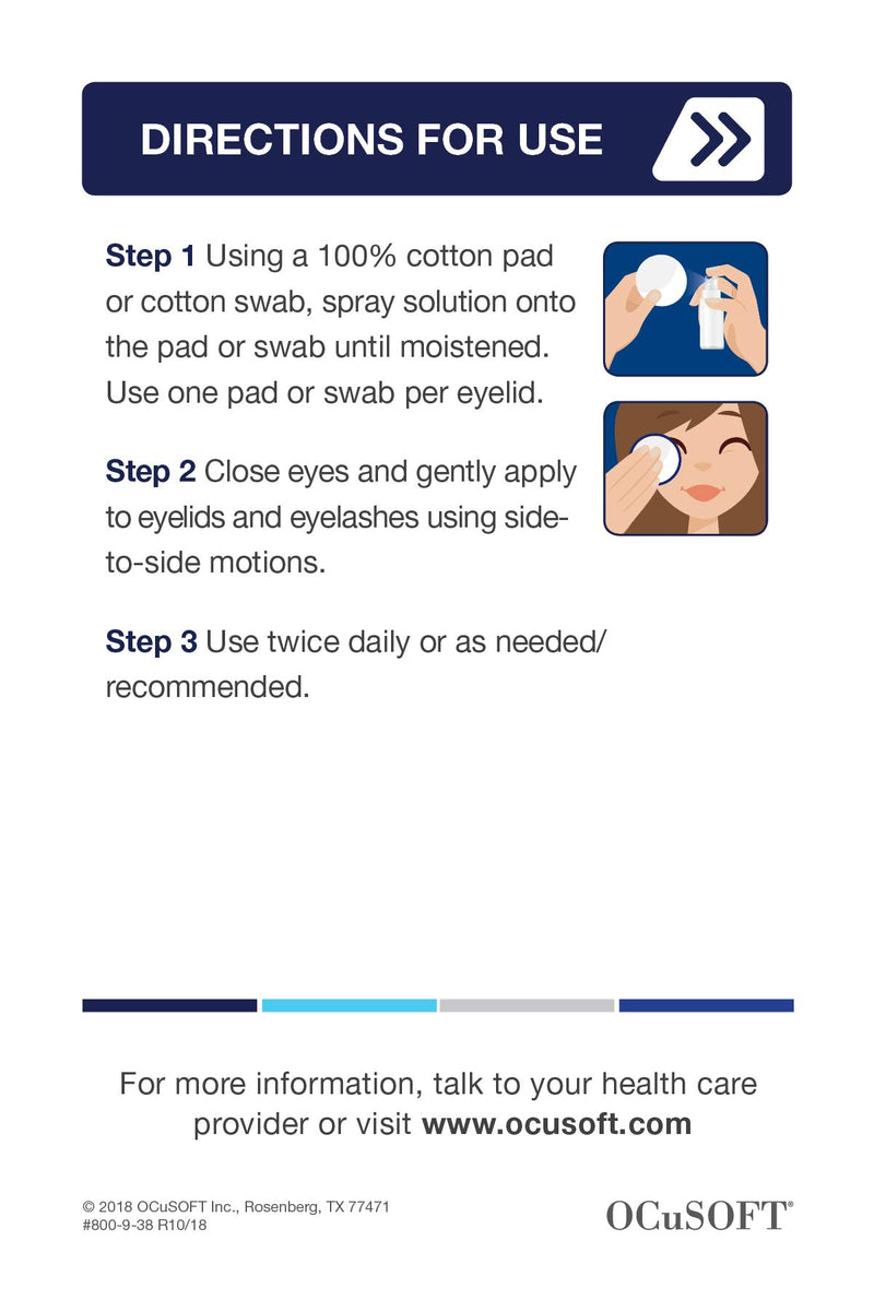 [Australia] - OCuSOFT Hypochlor Gel Formulation Hypochlorous Acid 0.02% 59 Milliters, for Irritated Eyelids Associated with Blepharitis, Dry Eyes, Meibomian Gland Dysfunction and Styes 