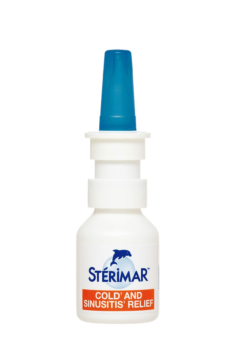 [Australia] - STÉRIMAR Stop and Protect Cold and Sinusitis Relief- 100 Percent Natural Sea Water based Nasal Spray with Added Copper and Eucalyptus - 20 ml Pump 4.61 