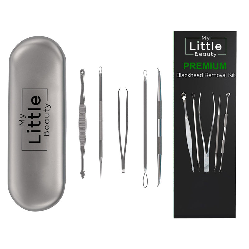 [Australia] - Blackhead Remover Kit - MY LITTLE BEAUTY - Comedone Extractor Tool Set - Remove Blackheads, Comedones and Whiteheads 