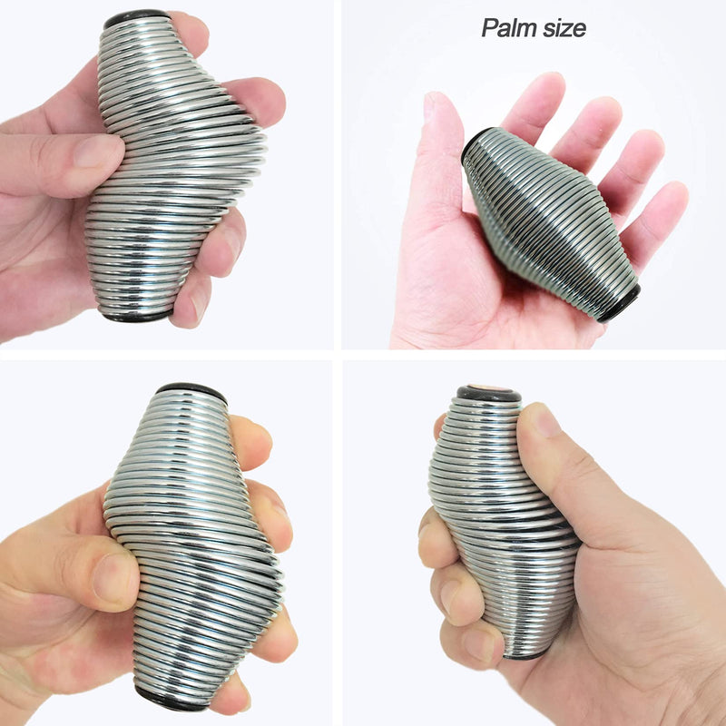 [Australia] - Goldboy 2 Pack Grip Strength Trainer, Spring Stress Ball - Hand Finger Thumb Exerciser Grip Strengthener | Anxiety Stress Relief Therapy 