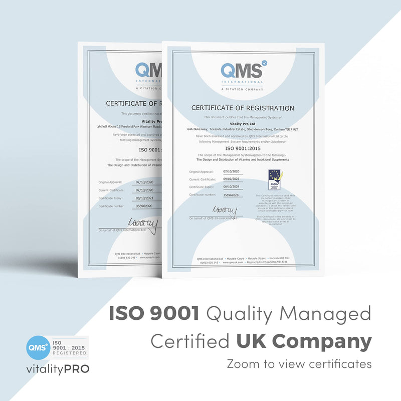 [Australia] - Ca-AKG 500mg x 120 Capsules - Third Party Tested Over 99% Purity - Vitality Pro CaAKG Food Supplement � Pure High Strength Calcium Alpha-Ketoglutarate Formula 