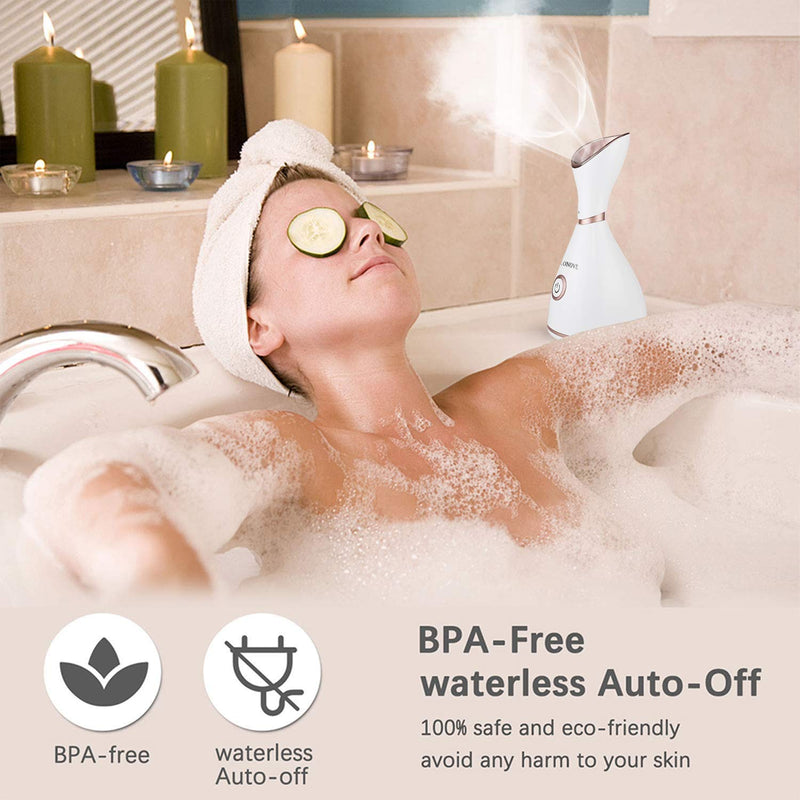 [Australia] - facial Steamers- Facial Steamer For Face, Face Vapor Steamer, Face Mister, Vanity Planet Face Steamer, Face Steamer For Face Professional and gives pure moisturizing effect at home. 