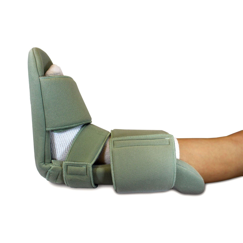 [Australia] - Padded Night Splint 90 Degree Immobilizing Stretching Sleeping Boot - Recovery for Plantar Fasciitis, Drop Foot, Achilles Inflammation, Heel Spurs and more by Brace Direct Medium (Pack of 1) 